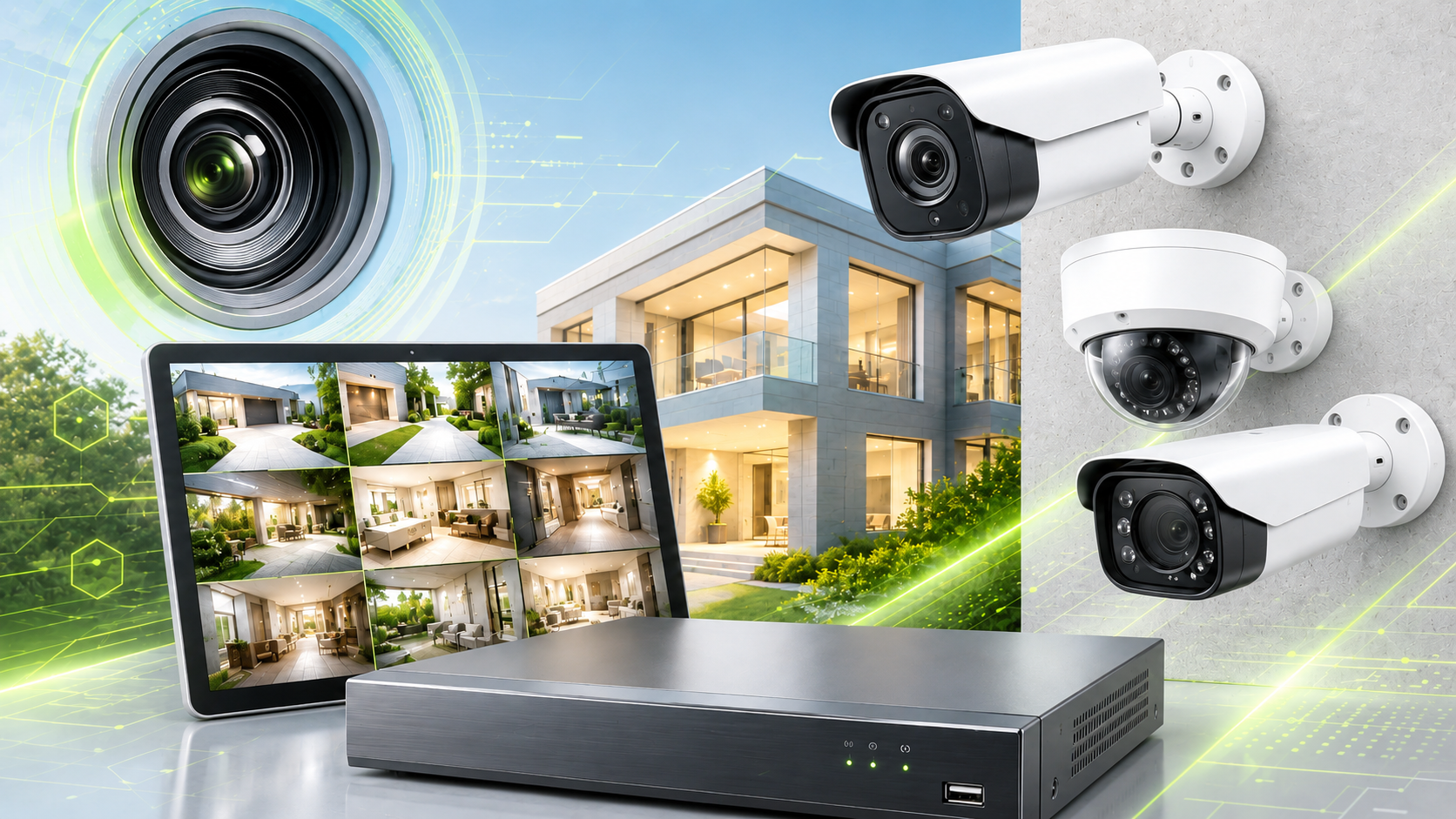 Monitoring CCTV kamery IP